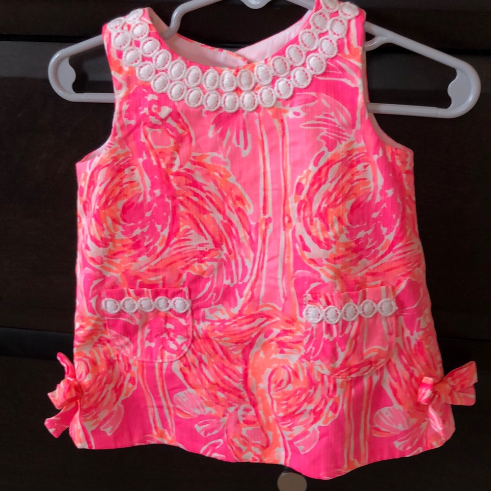 Lilly Pulitzer baby shift dress size 3–6 months